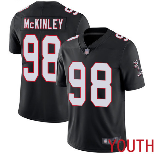 Atlanta Falcons Limited Black Youth Takkarist McKinley Alternate Jersey NFL Football #98 Vapor Untouchable
